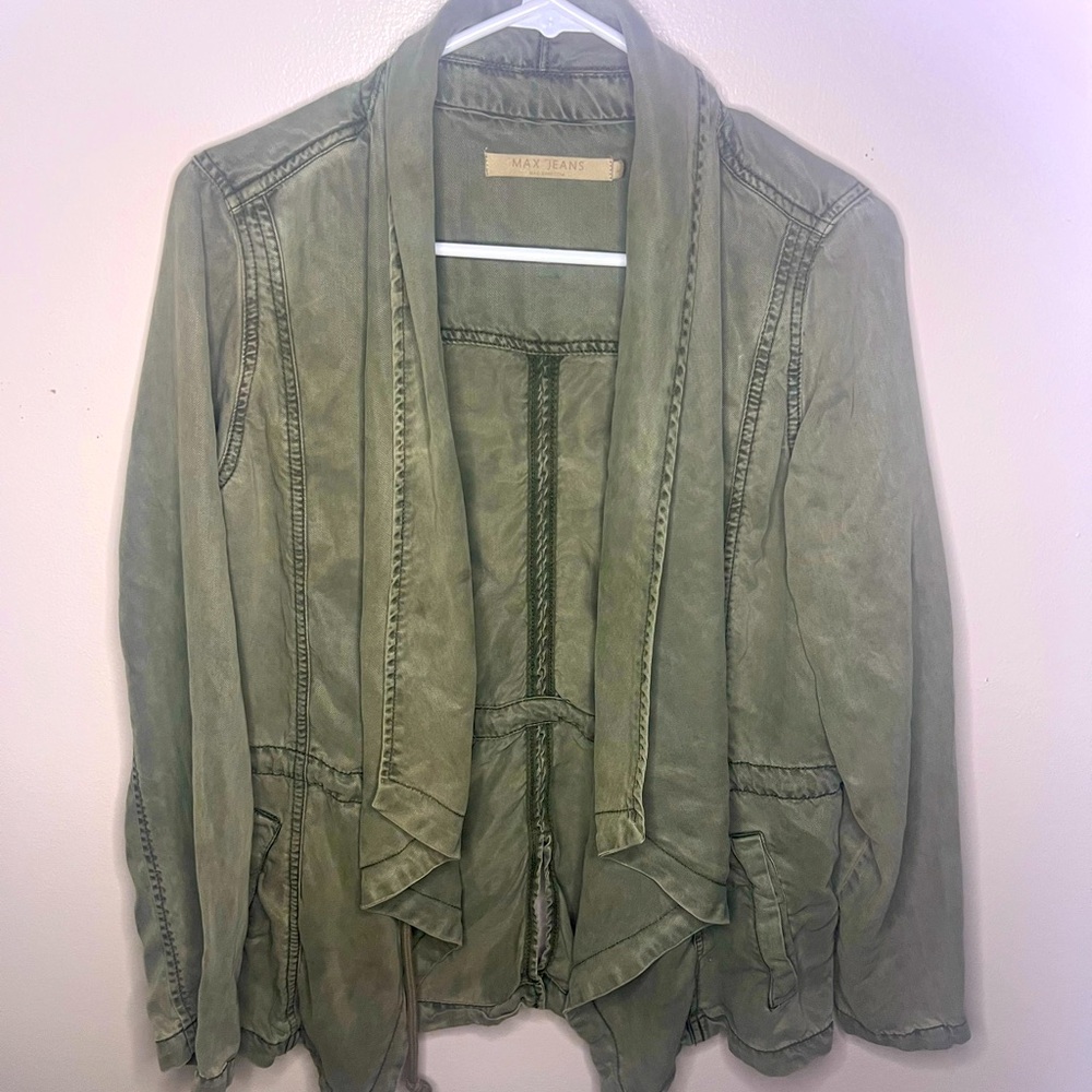 Max Jeans Utility Jacket- Size women’s Small